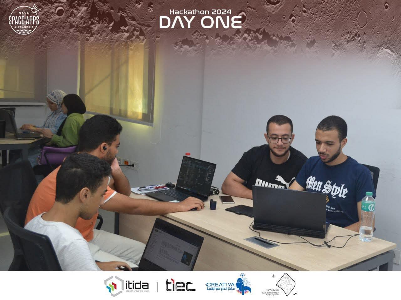 NASA Space Apps Alexandria past hackathon photo 1